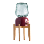 Arte Casa Ceramic Water Dispenser: Berry Wine