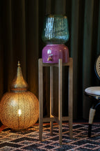 Arte Casa Ceramic Water Dispenser: Berry Wine