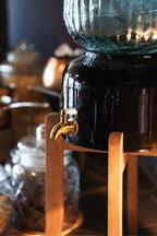 Arte Casa Ceramic Water Dispenser: Ebony Black