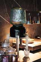 Arte Casa Ceramic Water Dispenser: Ebony Black