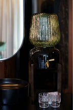 Arte Casa Ceramic Water Dispenser: Ebony Black