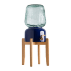 Arte Casa Ceramic Water Dispenser: Midnight Blue