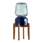 Arte Casa Ceramic Water Dispenser: Midnight Blue