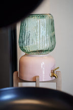Arte Casa Ceramic Water Dispenser: Rose Clay