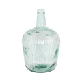 Ribbed Glass Dispenser Bottle